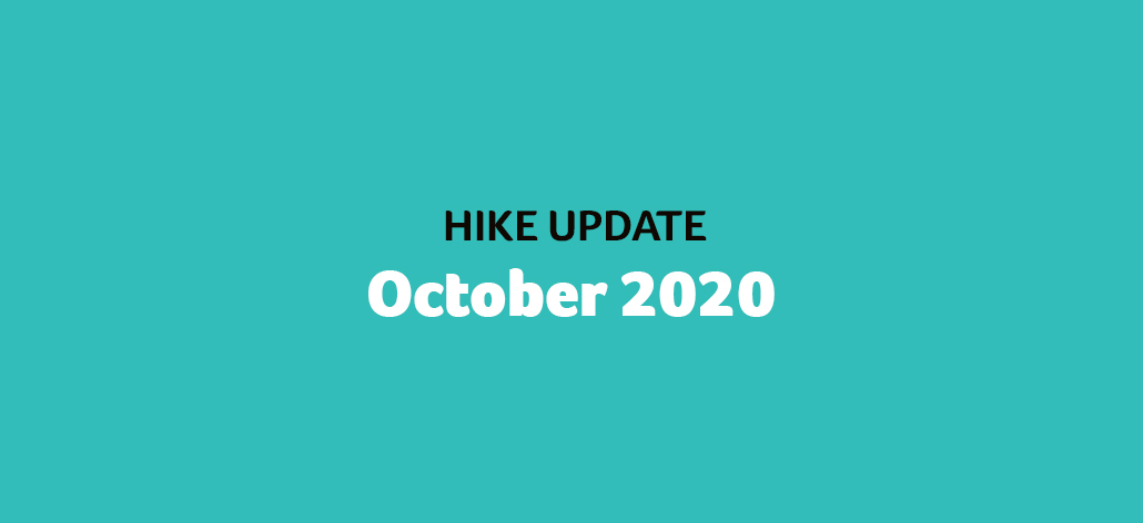 Hike Update – October 2020