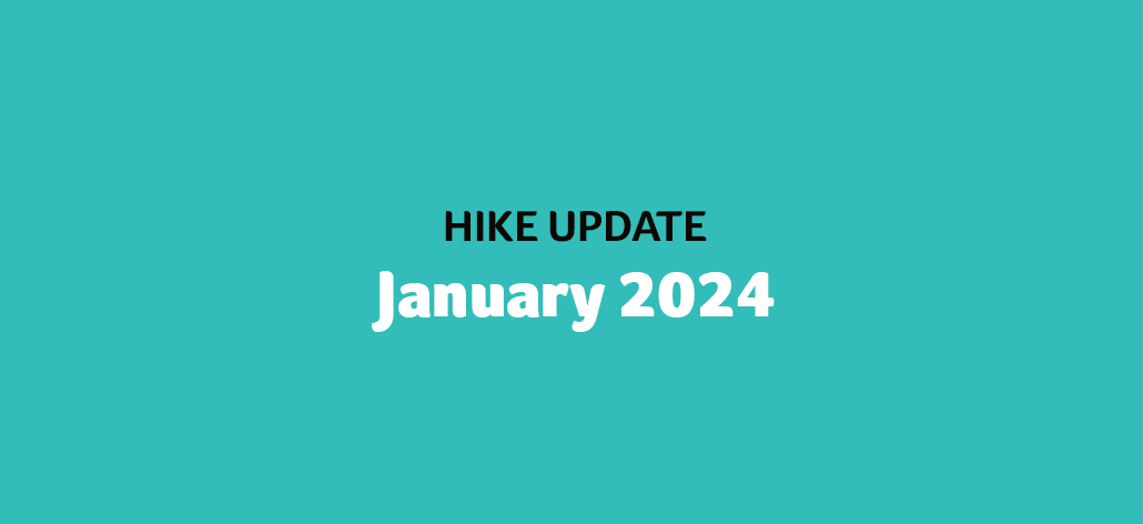 Hike Update: January 2024