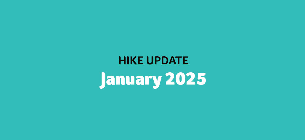 Hike Update: January 2025