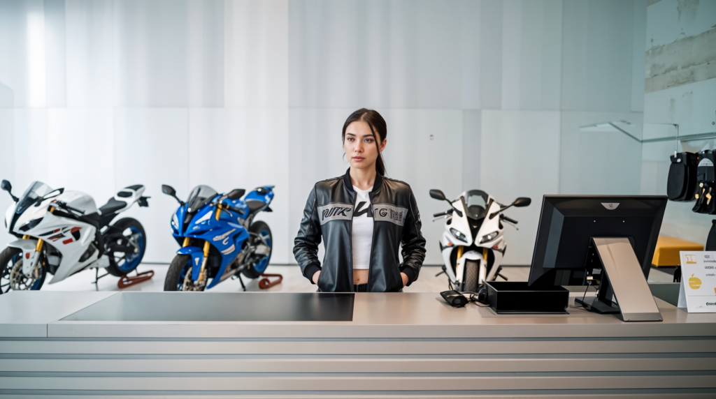 Bike shop POS system managing sales, repairs, and rentals