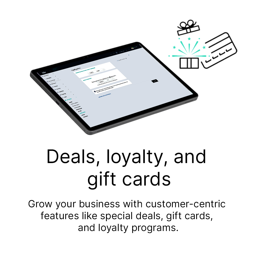Deals, loyalty, and gift cards