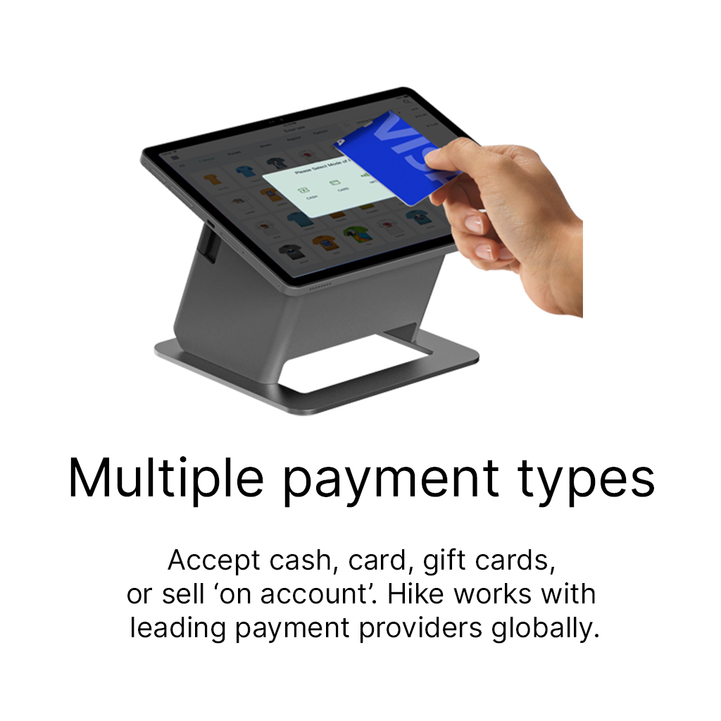 Multiple payment types