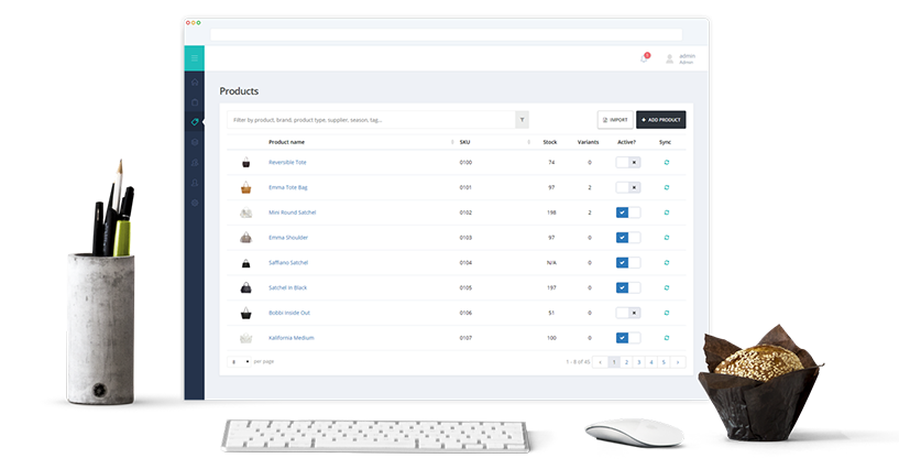 Powerful inventory management