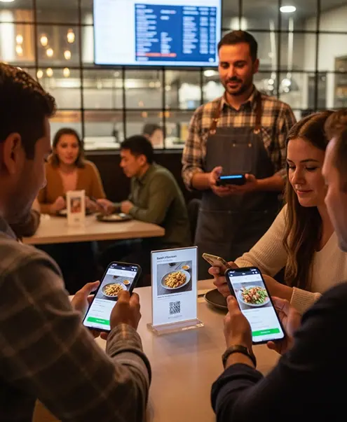 Tableside and QR Orders