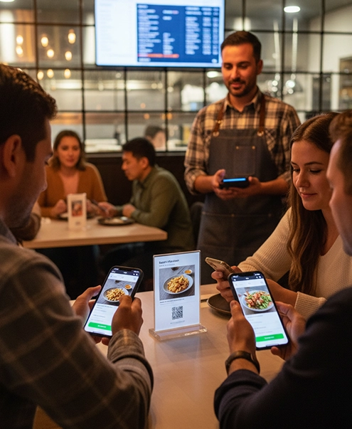 Tableside and QR Orders