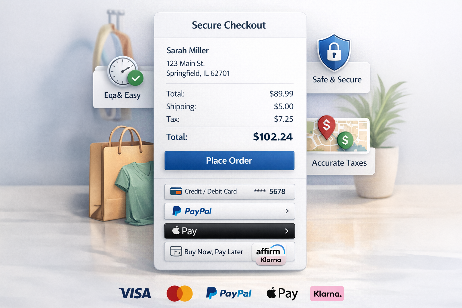 A checkout customers love