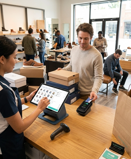 Fast Checkout for Shoe Sales