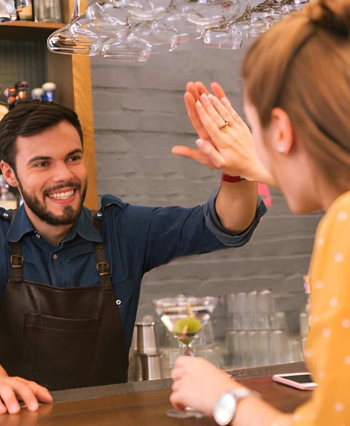 Serve customers quickly and responsibly