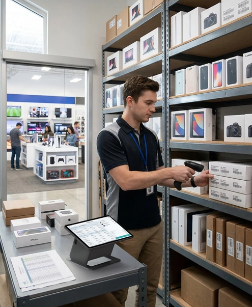 Total control over high-value electronics inventory