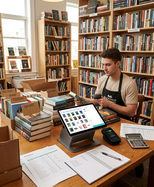 Control large book collections easily