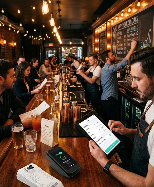 Drinks menu & pricing control