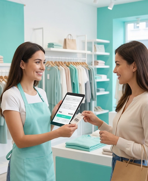 Faster & efficient in-store sales process