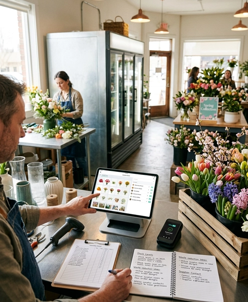 Reduce waste and manage fresh stock