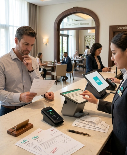 Guest billing & POS management
