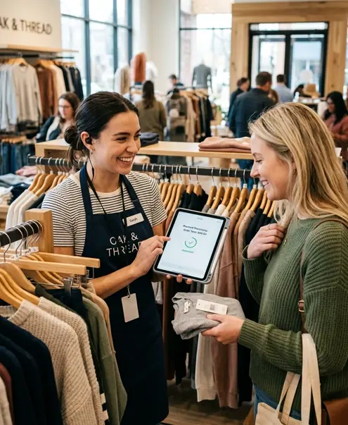iPad retailing for faster Kiosk POS experiences