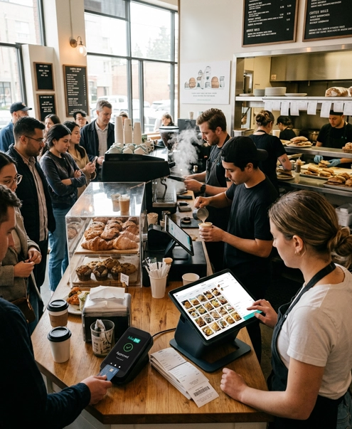 Kitchen & barista coordination