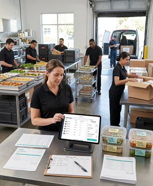 Large order & event management