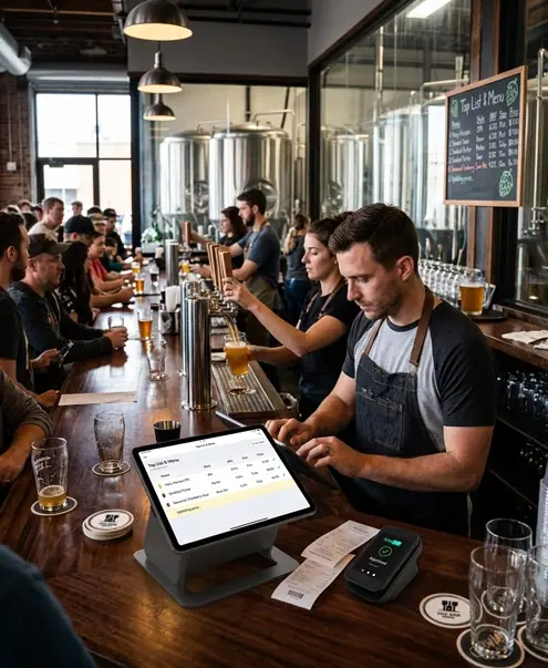 Menu & tap list control