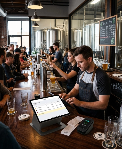 Menu & tap list control
