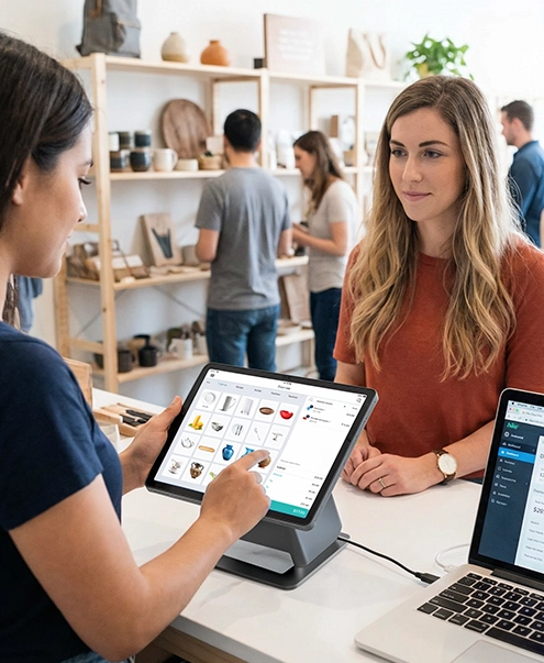 Point of sale software in the cloud