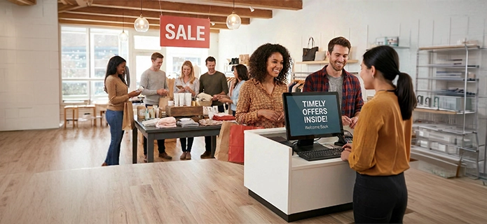 Turn visits into sales