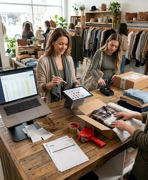 Sell in-store and online seamlessly