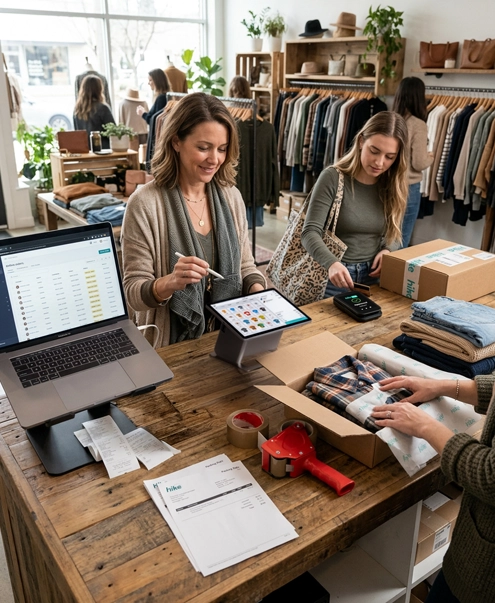 Sell in-store and online seamlessly