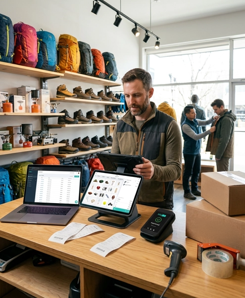 Sell online and in-store