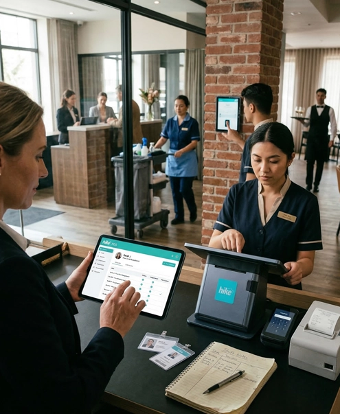 Staff access & shift control
