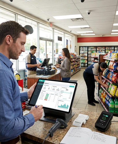 Sell in-store and online seamlessly